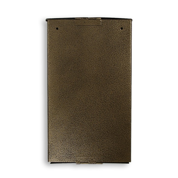 Ящик почтовый без замка (с петлёй), вертикальный, «Полукруглый», бронзовый Ящик почтовый без замка (с петлёй), вертикальный, «Полукруглый», бронзовый