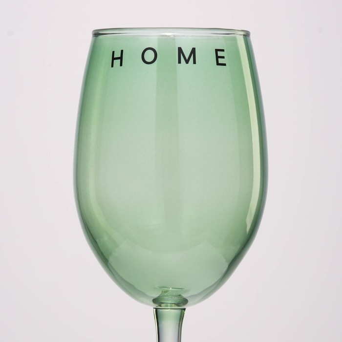 Бокал для вина &laquo;Home&raquo;, 360 мл, зеленый