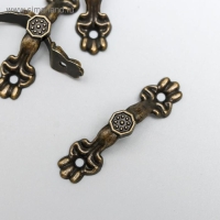 Ручка для шкатулки металл (набор 4 шт) 4,2х0,7х0,5 см Ручка для шкатулки металл (набор 4 шт) 4,2х0,7х0,5 см