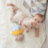 Штаны детские MINAKU, цвет бежевый, рост 80-86 см