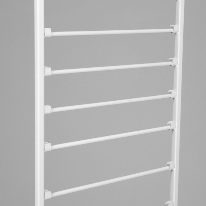 Стойка для лент, тесьмы напольная 50&times;205, 15 ярусов, цвет белый