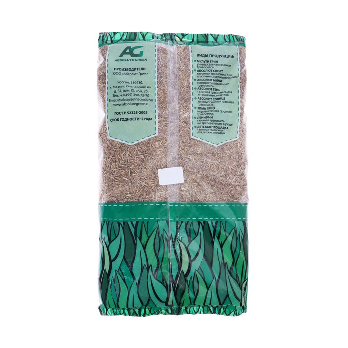 Газонная травосмесь "Абсолют", "Тень", 1 кг