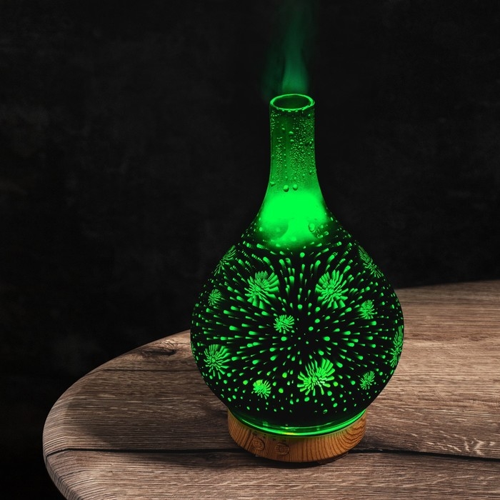 Увлажнитель воздуха Windigo LHU-08, ультразвуковой, 300 мл, 10 Вт, с эффектом 3D Увлажнитель воздуха Windigo LHU-08, ультразвуковой, 300 мл, 10 Вт, с эффектом 3D