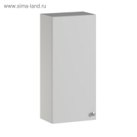 Шкаф навесной для ванной комнаты, две полки  36 х 24 х 80 см