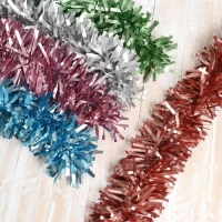 Мишура "Мега" пышная, d-9 см 200 см, микс Мишура "Мега" пышная, d-9 см 200 см, микс