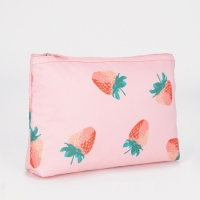 Набор косметичек 2 в 1 на молниях, цвет розовый Набор косметичек 2 в 1 на молниях, цвет розовый