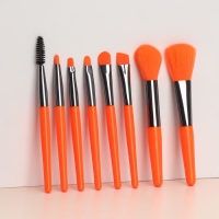 Набор кистей для макияжа &laquo;Bright&raquo;, 8 предметов, чехол, цвет МИКС