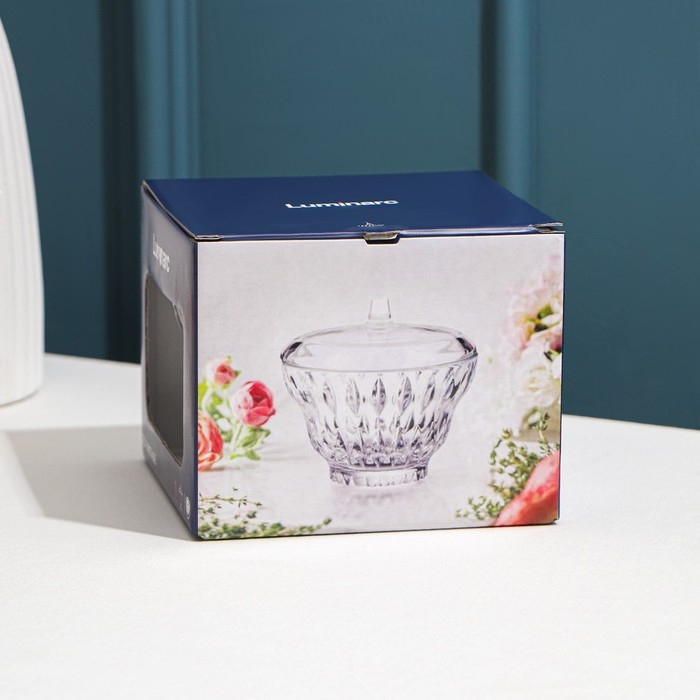 Сахарница стеклянная &laquo;Айсд Винтаж&raquo;, 390 мл