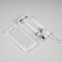 Светодиодная верхушка на ёлку &laquo;Звезда белая&raquo; 16 см, 10 LED, батарейки ААх2 (не в комплекте), свечение мульти