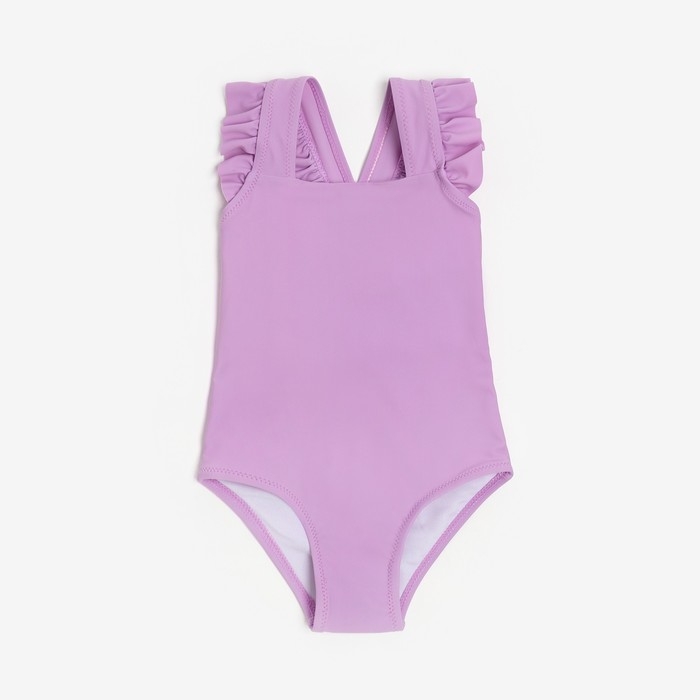 Купальник слитный детский MINAKU цвет сиреневый, рост 116-122 Купальник слитный детский MINAKU цвет сиреневый, рост 116-122