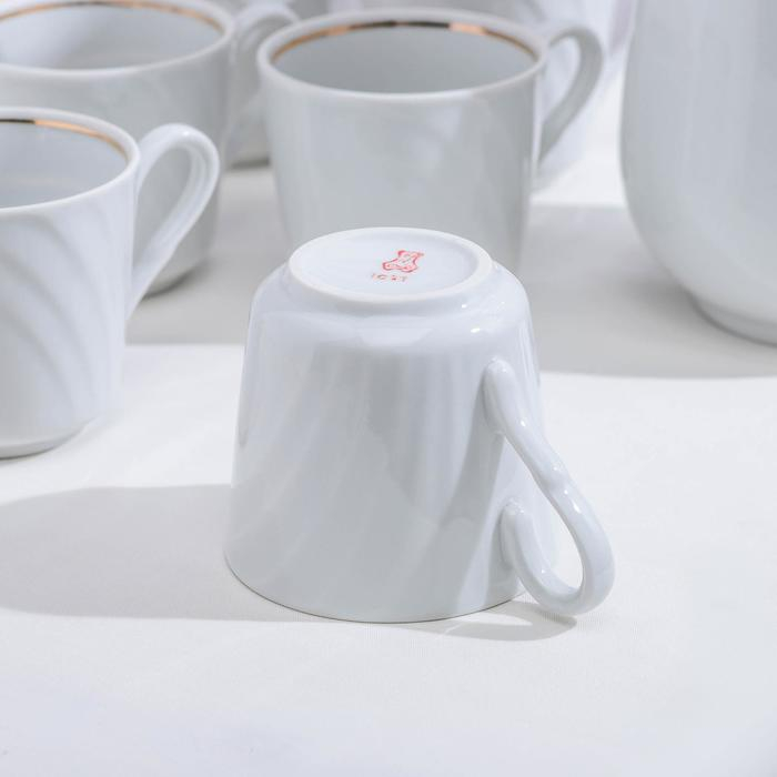 Набор питьевой фарфоровый &laquo;Бельё&raquo;, 8 предметов