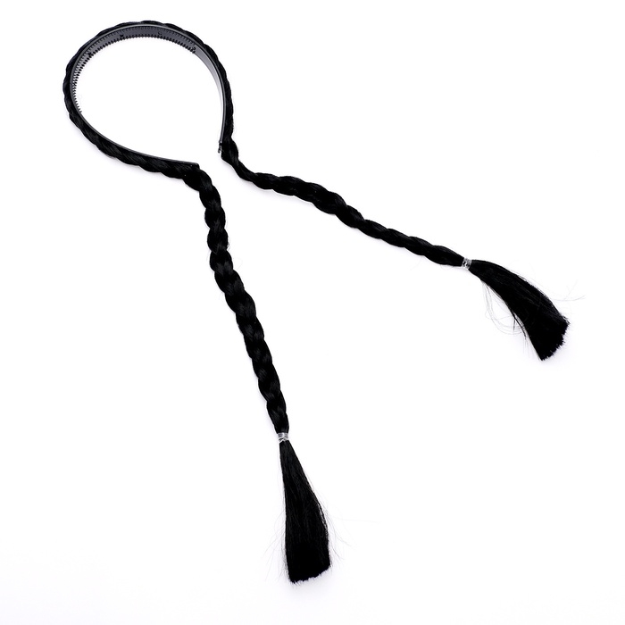 Карнавальный набор &laquo;Маленькая злодейка&raquo;: платье, ободок с косичками, гольфы, сумка, рост 116-122 см