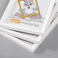 Набор фоторамок пластик L-5 15х21 см ( 3 шт.), белый