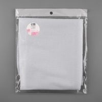 Флизелин клеевой сплошной, 30 г/кв.м, 50 см &times; 1 м, цвет белый