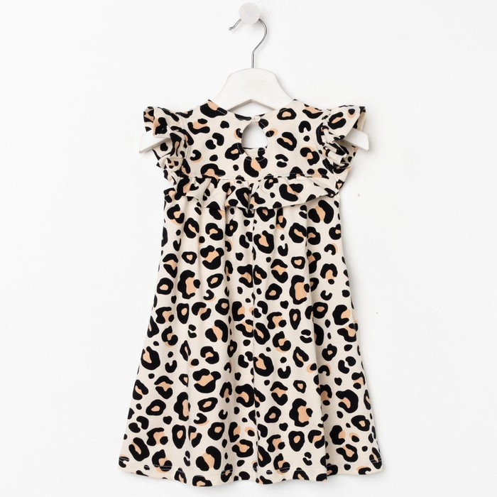 Платье детское с рюшей KAFTAN "Trendy" размер 30 (98-104)