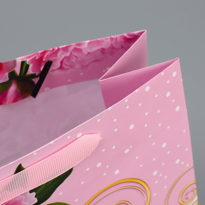 Пакет подарочный ламинированный, упаковка, &laquo;Воспитателю&raquo;, ML 21 х 25 х 8 см