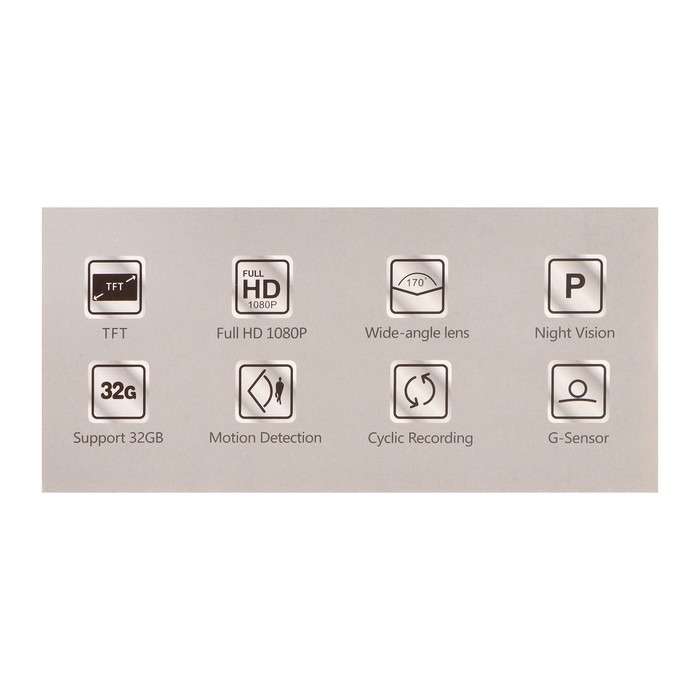 Видеорегистратор, Wi-Fi, FHD 1080  IPS 1.5, обзор 120&deg;