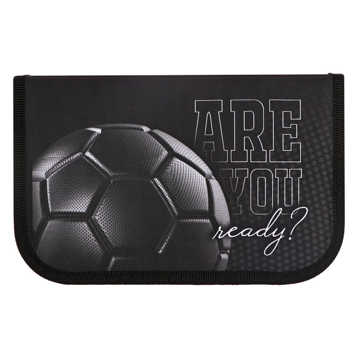 Пенал 1 секция, 130 х 210 х 40 мм, 2 откидные планки, тканевый, Calligrata TOP, Content Пенал 1 секция, 130 х 210 х 40 мм, 2 откидные планки, тканевый, Calligrata TOP, Content "Мяч"