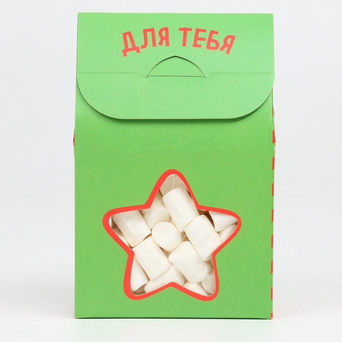 Новый год! Маршмеллоу для напитков &laquo;Лучший твой подарочек&raquo;, со вкусом пломбира, 40 г.