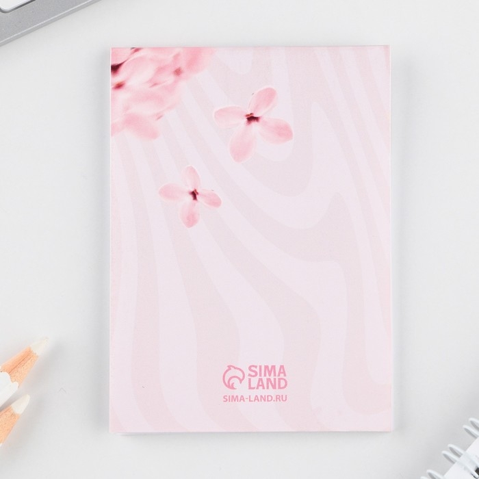 Подарочный набор: блокнот, ручка-фигурная и ластик &laquo;8 марта&raquo;