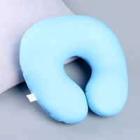 Подушка для путешествий антистресс «Котик в костюме акулы» Подушка для путешествий антистресс «Котик в костюме акулы»