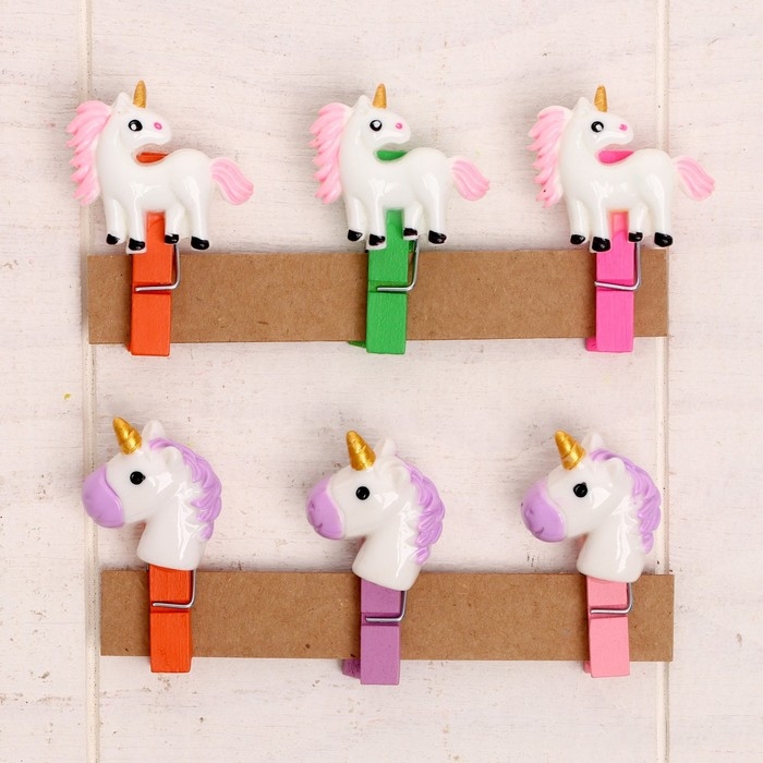 Набор для фото и декора «Единороги» 12 шт. Набор для фото и декора «Единороги» 12 шт.