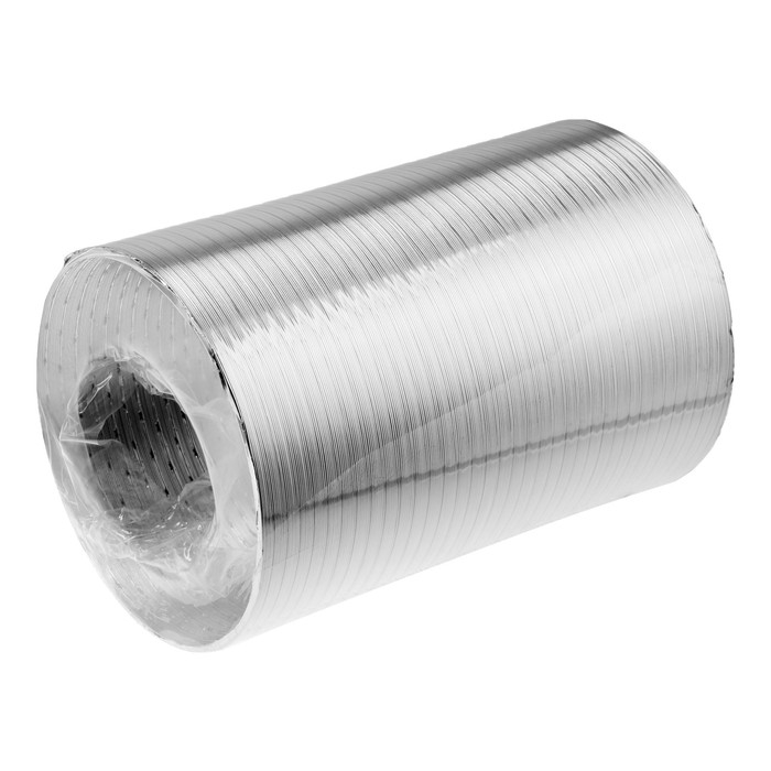 Воздуховод гофрированный Воздуховод гофрированный "Алювент", d=150 мм, раздвижной до 1.5 м, алюминиевый
