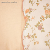 Комплект штор для кухни Witerra Византия 280х160см, персиковый, правая, пэ100% Комплект штор для кухни Witerra Византия 280х160см, персиковый, правая, пэ100%