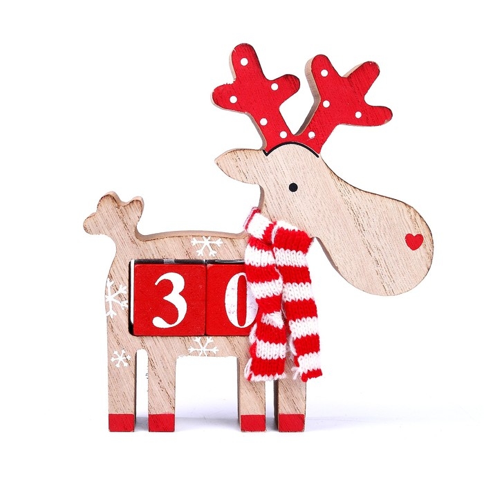 Вечный календарь «Олень» 15 × 3 × 17 см Вечный календарь «Олень» 15 × 3 × 17 см