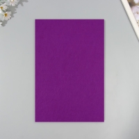 Набор жесткого фетра (5 листов) 1 мм 20х30 см, фиолетовый Набор жесткого фетра (5 листов) 1 мм 20х30 см, фиолетовый
