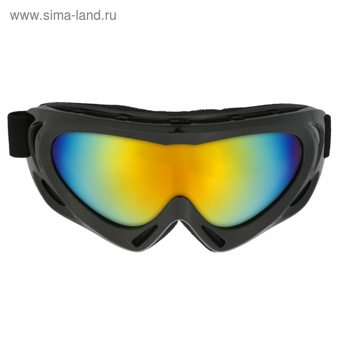 Очки для езды на мототехнике с доп. вентиляцией, стекло хамелеон, черные Очки для езды на мототехнике с доп. вентиляцией, стекло хамелеон, черные