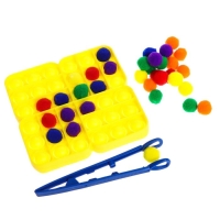 Развивающий набор &laquo;Нажимай и сортируй&raquo;, 20 заданий, 3+