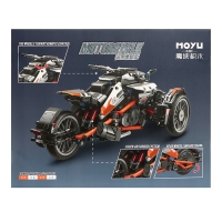 Конструктор &laquo;Трицикл&raquo;, 1228 деталей