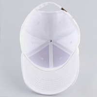 Кепка белая хлопковая взрослая Кепка белая хлопковая взрослая