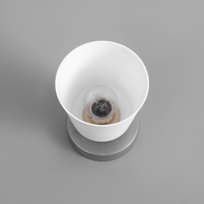 Люстра Алюмис 1хE27 40Вт хром 12х12х17 см