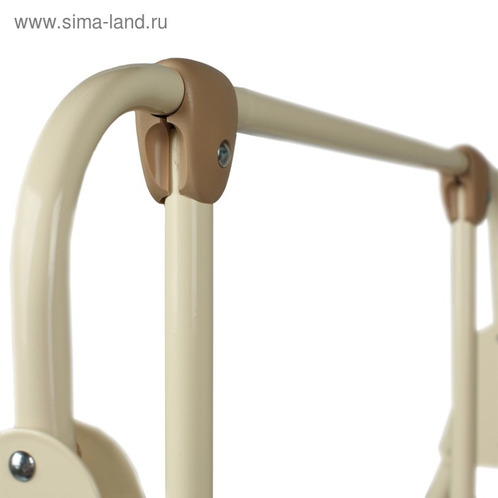 Качели детские напольные &laquo;Ветерок-Люкс&raquo;, бежевый рисунок МИКС