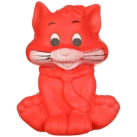 Резиновая игрушка для ванны &laquo;Котик&raquo;, с пищалкой, 1 шт, цвет МИКС, Крошка Я