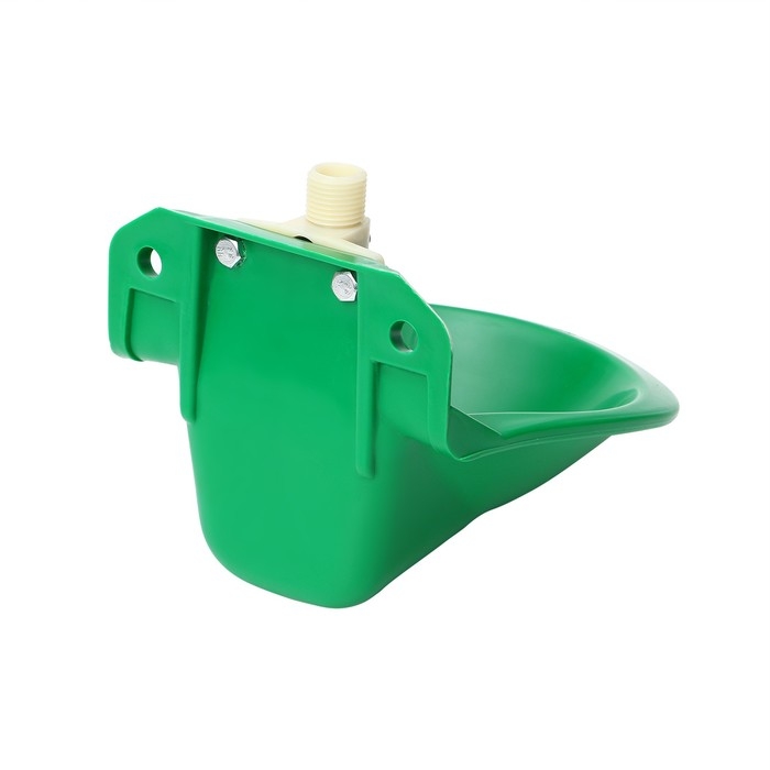 Поилка чашечная для КРС, свиней, коз, 17 × 18 × 7 см, пластик, зелёная, Greengo Поилка чашечная для КРС, свиней, коз, 17 × 18 × 7 см, пластик, зелёная, Greengo