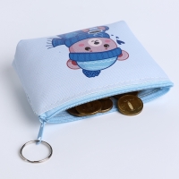 Кошелёк монетница на молнии, цвет МИКС Кошелёк монетница на молнии, цвет МИКС