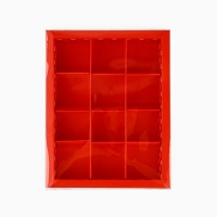 Коробка под 12 конфет с ячейками «С любовью», 14.5 х 18.5 х 3 см Коробка под 12 конфет с ячейками «С любовью», 14.5 х 18.5 х 3 см