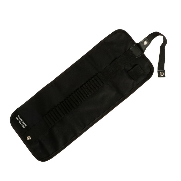 Пенал-рулон Koh-I-Noor 9050, без наполнения, на 24 предмета, текстильный на кнопке, чёрный Пенал-рулон Koh-I-Noor 9050, без наполнения, на 24 предмета, текстильный на кнопке, чёрный