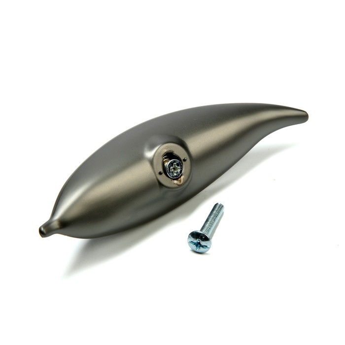 Ручка кнопка CAPPIO RK134 мебельная, цвет графит-золото Ручка кнопка CAPPIO RK134 мебельная, цвет графит-золото