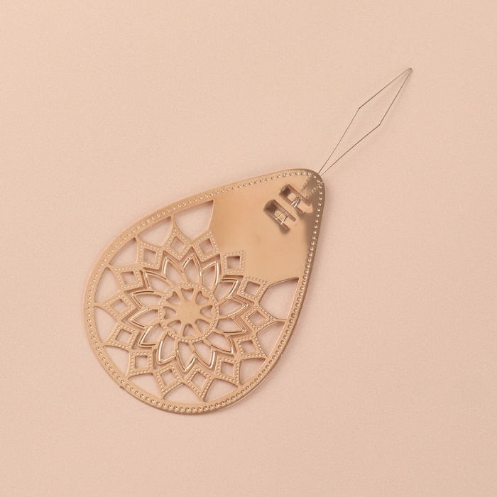 Нитковдеватель ажурный 6*2,8см бронзовый ТР