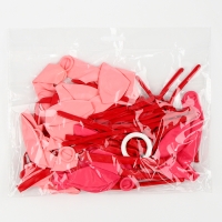 Набор воздушных шаров для оформления фотозоны &laquo;Клубничный&raquo;, 40 шт.