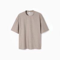 Футболка мужская  MINAKU REGULAR: цвет серый, размер 54