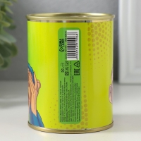 Носки в банке "Опять носки&hellip;?" (внутри носки мужские, цвет чёрный)