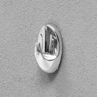 Крючки самоклеящиеся, круглые, с системой бесследного удаления, набор, хром, 5 х 3 см, 3 шт. Крючки самоклеящиеся, круглые, с системой бесследного удаления, набор, хром, 5 х 3 см, 3 шт.