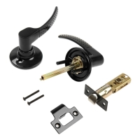 Защелка 2101, пустая, цвет глянцевый черный Защелка 2101, пустая, цвет глянцевый черный