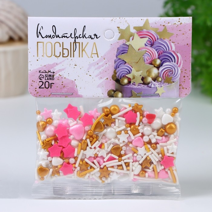 Кондитерская посыпка «Сказочные приключения», 20 г Кондитерская посыпка «Сказочные приключения», 20 г