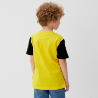 Футболка детская Mickey Микки Мауc, рост 98-104, жёлтый